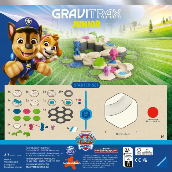 GraviTrax Junior Labková Patrola Štartovacia sada S – Ravensburger 24120200055