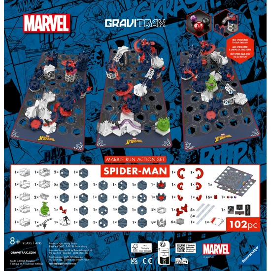 GraviTrax Spiderman Štartovacia sada M – Ravensburger 24120200178