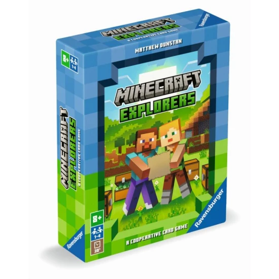 Spoločné dobrodružstvo v Minecrafte: Kartová hra Explorers