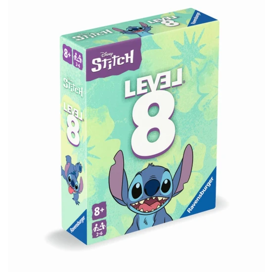 Level 8 Disney Stitch kartová hra – zbierajte a kombinujte karty
