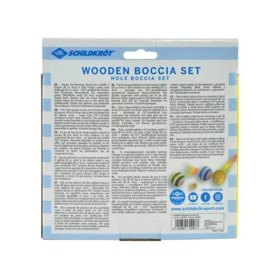 Boccia drevená súprava