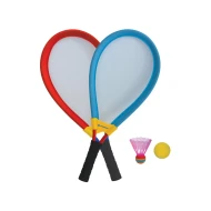 Súprava veľkých rakiet na tenis a bedminton