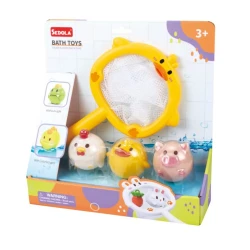 Hračky na potápanie + podberák Farma