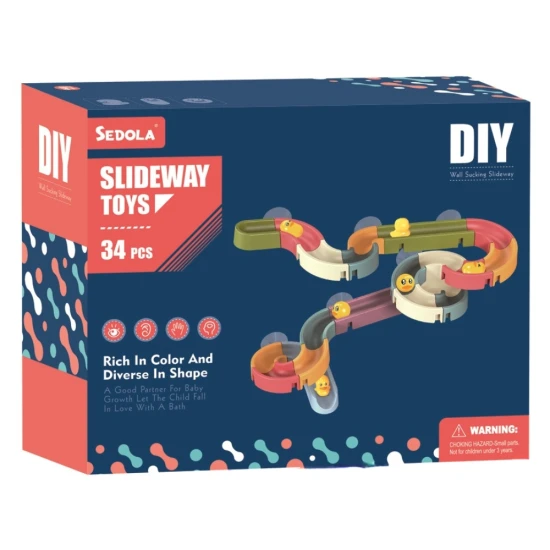 DIY Šmykľavka do vody 34 ks – stavanie a zábava