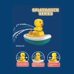 Plávajúce loďky s kačičkami 2 ks