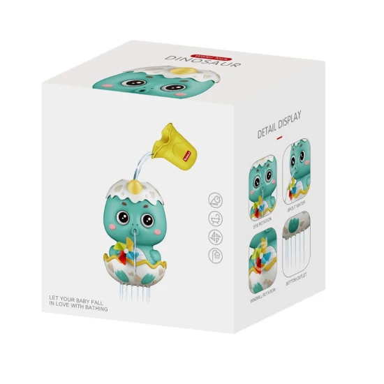 Interaktívna hračka do vane Dino – roztomilý kamarát do kúpeľa