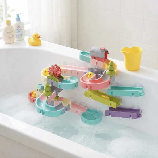 DIY Šmykľavka do vody 62 ks – stavanie a zábava