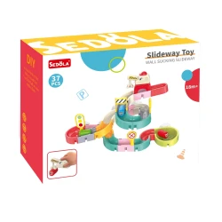 DIY Guľôčková dráha do vody s magnetmi 37 ks