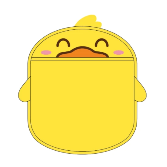 Závesný organizér Kačka – roztomilý pomocník na poriadok