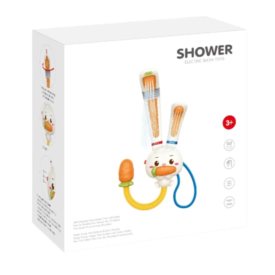Detská sprcha so zajačikom – zábavné kúpanie pre najmenších