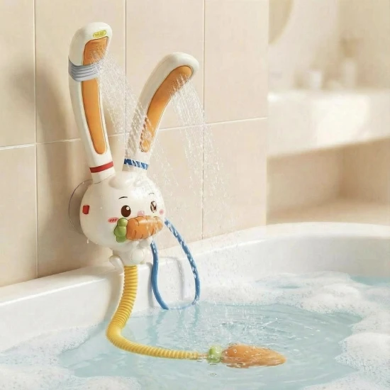 Detská sprcha so zajačikom – zábavné kúpanie pre najmenších