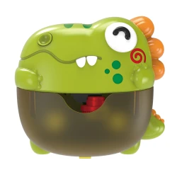 Interaktívny stroj na výrobu bublín do vane Dino