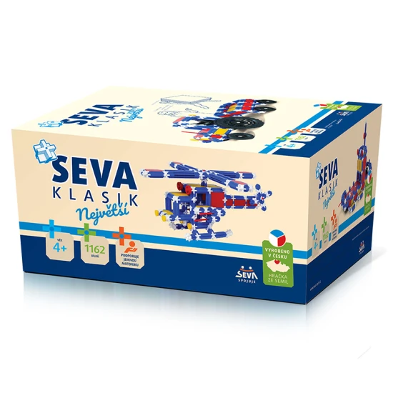 Stavebnica Klasik Najväčšia 1164 dielikov – Seva 360301-34.02