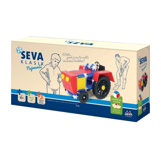 Stavebnica Klasik Najmenší 115 dielikov – Seva 360301-5.01