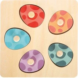 Vkladacie puzzle Dino