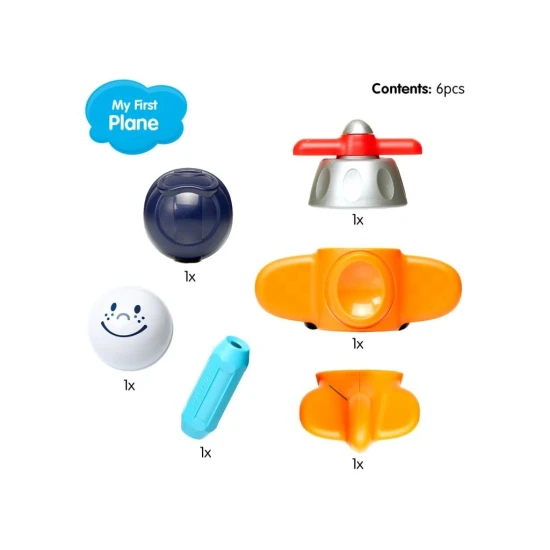 SmartMax stavebnica pre deti: Autíčko s magnetickými dielikmi.