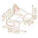 Baby Nurse Cocoon Nursery hracie centrum – Smoby SM220393
