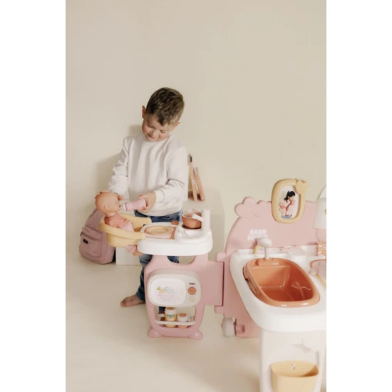 Hracie centrum Baby Nurse pre bábiky s 3 zónami – Smoby SM220394