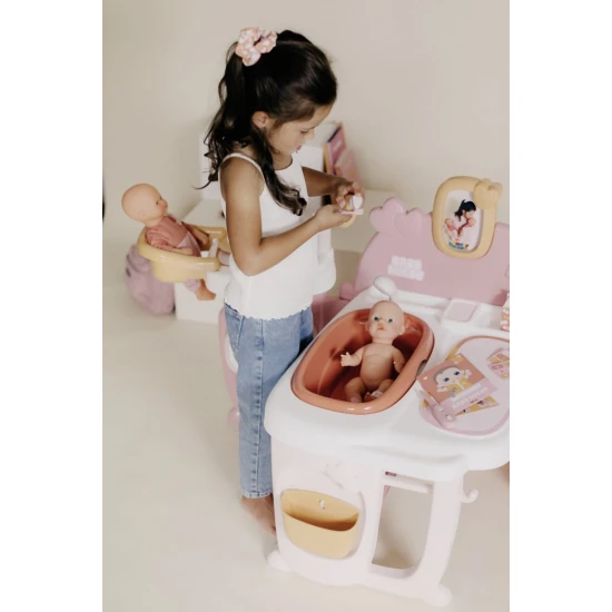 Hracie centrum Baby Nurse pre bábiky s 3 zónami – Smoby SM220394