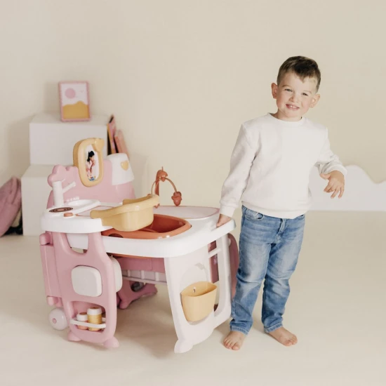 Hracie centrum Baby Nurse pre bábiky s 3 zónami – Smoby SM220394