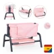 Postýlka pre bábiky Maxi Cosi svetlo ružová – Smoby SM240240