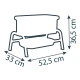 Postýlka pre bábiky Maxi Cosi svetlo ružová – Smoby SM240240