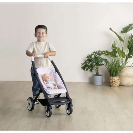 Kombinovaný kočík Maxi Cosi pre bábiky svetloružový – Smoby SM253121