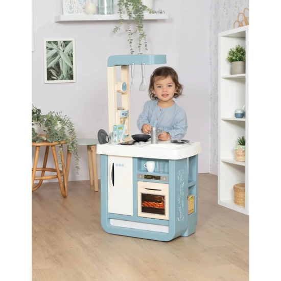 Kuchynka Bon Appetit elektronická modrobiela Kuchynka Bon Appetit elektronická modrobiela – Smoby SM310824