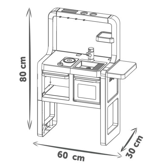 Kuchynka Safran elektronická Kuchynka Safran elektronická – Smoby SM311802