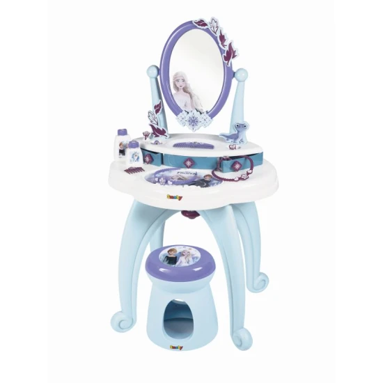 Ľadové kráľovstvo 2 toaletný stolík so stoličkou 2 v 1 – Smoby SM320244