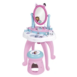 Gabby's Dollhouse toaletný stolík so stoličkou 2 v 1