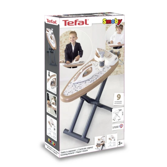 Tefal žehliaca doska a žehlička so základňou Tefal žehliaca doska a žehlička so základňou – Smoby SM330125