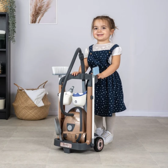 Rowenta vozík pre malú upratovačku s tyčovým vysávačom Rowenta vozík pre malú upratovačku s tyčovým vysávačom – Smoby SM330329