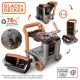 B&D Dielenský vozík s boxom na náradie – Smoby SM360220