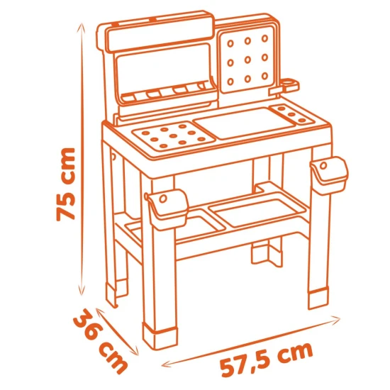 B&D Pracovná dielňa Bricolo Pro – Smoby SM360740