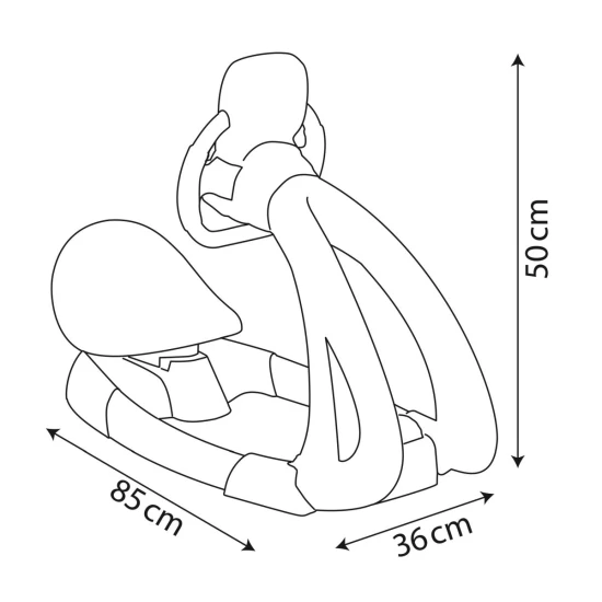 Spidey Trenažér V8 Driver – Smoby SM370218