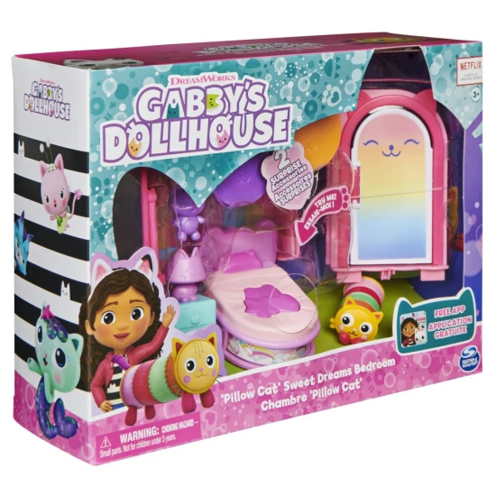 Gabby's Dollhouse Deluxe izbička Spálňa – Spin Master 106062037
