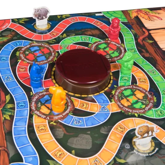 Hra Jumanji CZ pre 2-4 hráčov: Záchrana pred koncom sveta a prežitie v džungli!