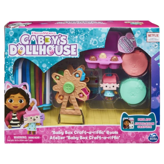 Gabby's Dollhouse Dielňa Baby Box – Spin Master 106064151