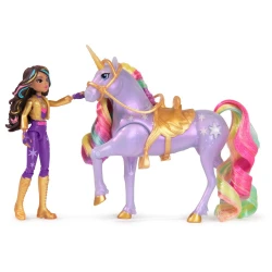 Unicorn Academy Svetelný Jednorožec a Figúrka 11 cm Sophia & Wildstar