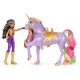 Unicorn Academy Svetelný Jednorožec a Figúrka 11 cm Sophia & Wildstar – Spin Master 106067325