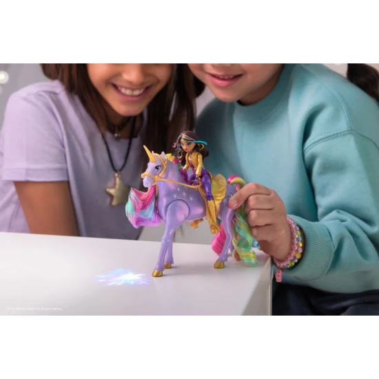Unicorn Academy Svetelný Jednorožec a Figúrka 11 cm Sophia & Wildstar – Spin Master 106067325
