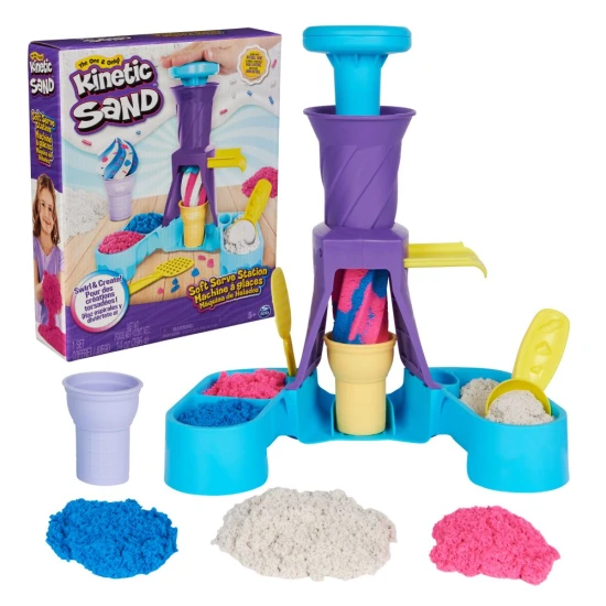 Kinetic Sand Zmrzlinárňa – Spin Master 106068385