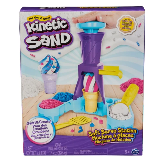Kinetic Sand Zmrzlinárňa – Spin Master 106068385