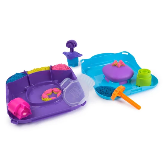 Kinetic Sand Pohyblivý Tekutý Piesok Sada – Spin Master 106069401