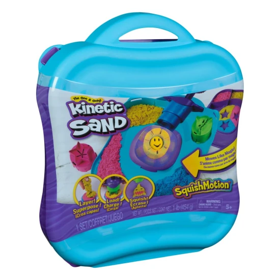 Kinetic Sand Pohyblivý Tekutý Piesok Sada – Spin Master 106069401