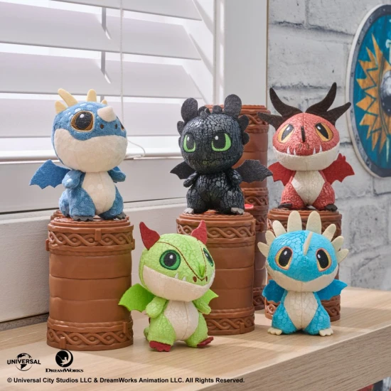 Ako si vycvičiť draka Plyšoví draci v sude