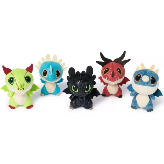 Ako si vycvičiť draka Plyšoví draci v sude