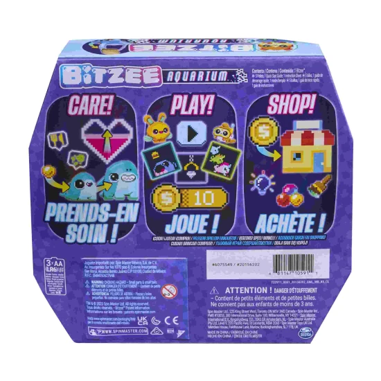 Bitzee interaktívne akvárium – Spin Master 106075549
