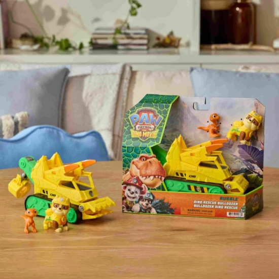 Spin Master Labková patrola dino akčné vozidlo Rubble